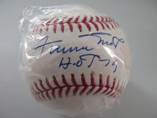 Willie Mays of the SF Giants signed autographed baseball w/ HOF inscription Say Hey Authenticated