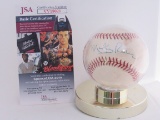 Mickey Rivers of the NY Yankees signed autographed OAL baseball JSA COA 021