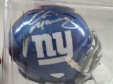 Eli Manning of the NY Giants signed autographed mini football helmet Steiner COA