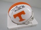 Jason Witten of the Tennessee signed autographed mini football helmet Player Holo Authenticated