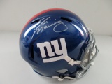 Eli Manning of the NY Giants signed autographed full size helmet Steiner COA