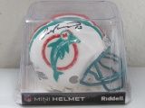 Dan Marino of the Miami Dolphins signed autographed mini football helmet Steiner COA
