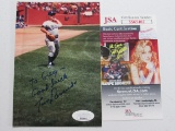 Tommy LaSorda of the LA Dodgers signed autographed 4x6 photo JSA COA 402