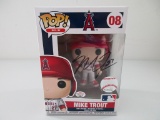 Mike Trout of the LA Angels signed autographed Funko Pop Figure PAAS COA 010