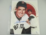Ted Williams of the Boston Red Sox signed autographed 8x10 photo GA COA 867