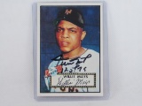 Willie Mays San Francisco Giants signed autographed baseball card Say Hey Authenticated