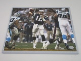 Tom Brady of the New England Patriots signed autographed 8x10 photo Mounted Memories