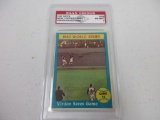 1961 Topps World Series Game 1 Virdon Saves Game #306 graded PAAS NM-MT 8