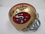 Dave Wilcox of the San Francisco 49ers signed autographed mini football helmet TriStar COA 149