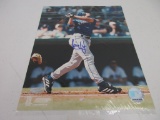 Ricky Ledee of the Texas Rangers signed autographed 8x10 photo Steiner COA