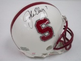 John Elway of the Stanford signed autographed mini helmet PAAS COA 991