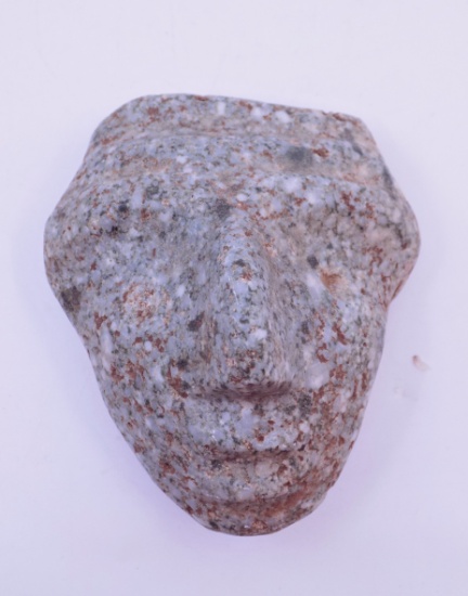 Pre-Columbian Jaguar Jade Mezcala Pendant