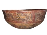 Pre-Columbian Fine Mayan Painted Bowl