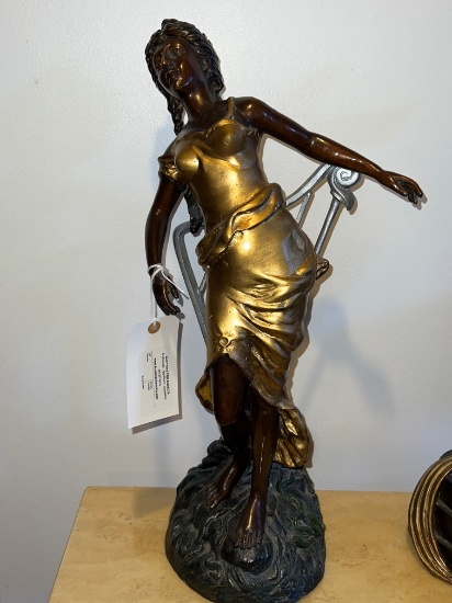 25" Bronze Statue