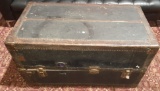 Large Vintage Chest with contents - 40 inches long