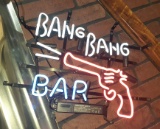 2 Neon Signs - Arcade and Bang Bang Bar