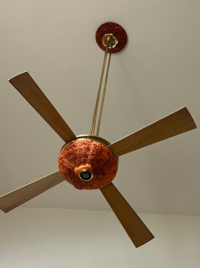 Decorative Ceiling Fan With Matching Mount