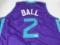 LaMelo Ball of the Charlotte Hornets signed autographed basketball jersey ERA COA 323