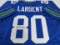 Steve Largent of the Seattle Seahawks signed autographed football jersey PAAS COA 841