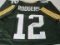 Aaron Rodgers of the Green Bay Packers signed autographed football jersey PAAS COA 272