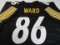 Hines Ward of the Pittsburgh Steelers signed autographed football jersey PAAS COA 790