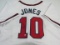 Chipper Jones of the Atlanta Braves signed autographed baseball jersey PAAS COA 377