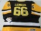 Mario Lemieux of the Pittsburgh Penguins signed autographed hockey jersey PAAS COA 486