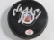 Mathew Barzal of the NY Islanders signed autographed hockey puck PAAS COA 525