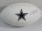 Ezekiel Elliott of the Dallas Cowboys signed autographed logo football PAAS COA 376