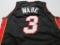 Dwyane Wade of the Miami Heat signed autographed basketball jersey PAAS COA 278