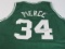 Paul Pierce of the Boston Celtics signed autographed basketball jersey PAAS COA 942