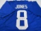 Daniel Jones of the NY Giants signed autographed football jersey PAAS COA 632