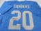 Barry Sanders of the Detroit Lions signed autographed football jersey PAAS COA 275