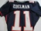 Julian Edelman of the New England Patriots signed autographed football jersey PAAS COA 376
