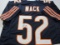 Khalil Mack of the Chicago Bears signed autographed football jersey PAAS COA 831
