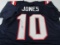 Mac Jones of the New England Patriots signed autographed football jersey PAAS COA 193