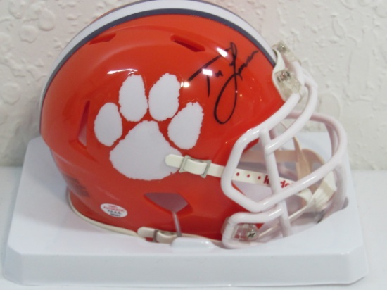 Trevor Lawrence of the CLemson Tigers signed autographed mini helmet PAAS COA 351