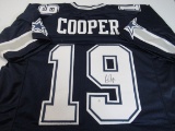 Amari Cooper of the Dallas Cowboys signed autographed football jersey PAAS COA 162