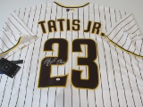 Fernando Tatis Jr of the San Diego Padres signed autographed baseball jersey PAAS COA 726