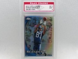 Golden Tate Seahawks 2010 Topps Chrome Refractor Rookie #C11 graded PAAS Mint 9