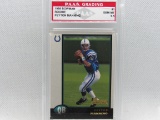 Peyton Manning Colts 1998 Bowman Rookie #1 graded PAAS Gem Mint 9.5