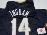 Brandon Ingram of the New Orleans Pelicans signed autographed basketball jersey PAAS COA 284