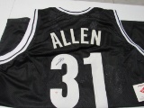 Jarrett Allen of the Brooklyn Nets signed autographed basketball jersey PAAS COA 213