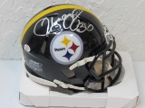 Jerome Bettis of the Pittsburgh  Steelers signed autographed mini helmet PAAS COA 661