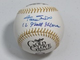Willie Mays of the San Francisco Giants signed autographed Gold Glove Baseball Say Hey Authentic Hol