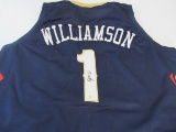 Zion Williamson of the New Orleans Pelicans signed autographed basketball jersey PAAS COA 026