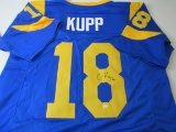 Cooper Kupp of the Los Angeles Rams signed autographed football jersey PAAS COA 425