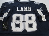 CeeDee Lamb of the Dallas Cowboys signed autographed football jersey PAAS COA 442