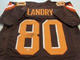 Jarvis Landry of the Cleveland Browns signed autographed football jersey PAAS COA 691