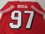 Nick Bosa of the San Francisco 49ers signed autographed football jersey PAAS COA 382